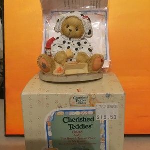 Cherished Teddies ANDY “You Have A Special Place in my heart” ❤️